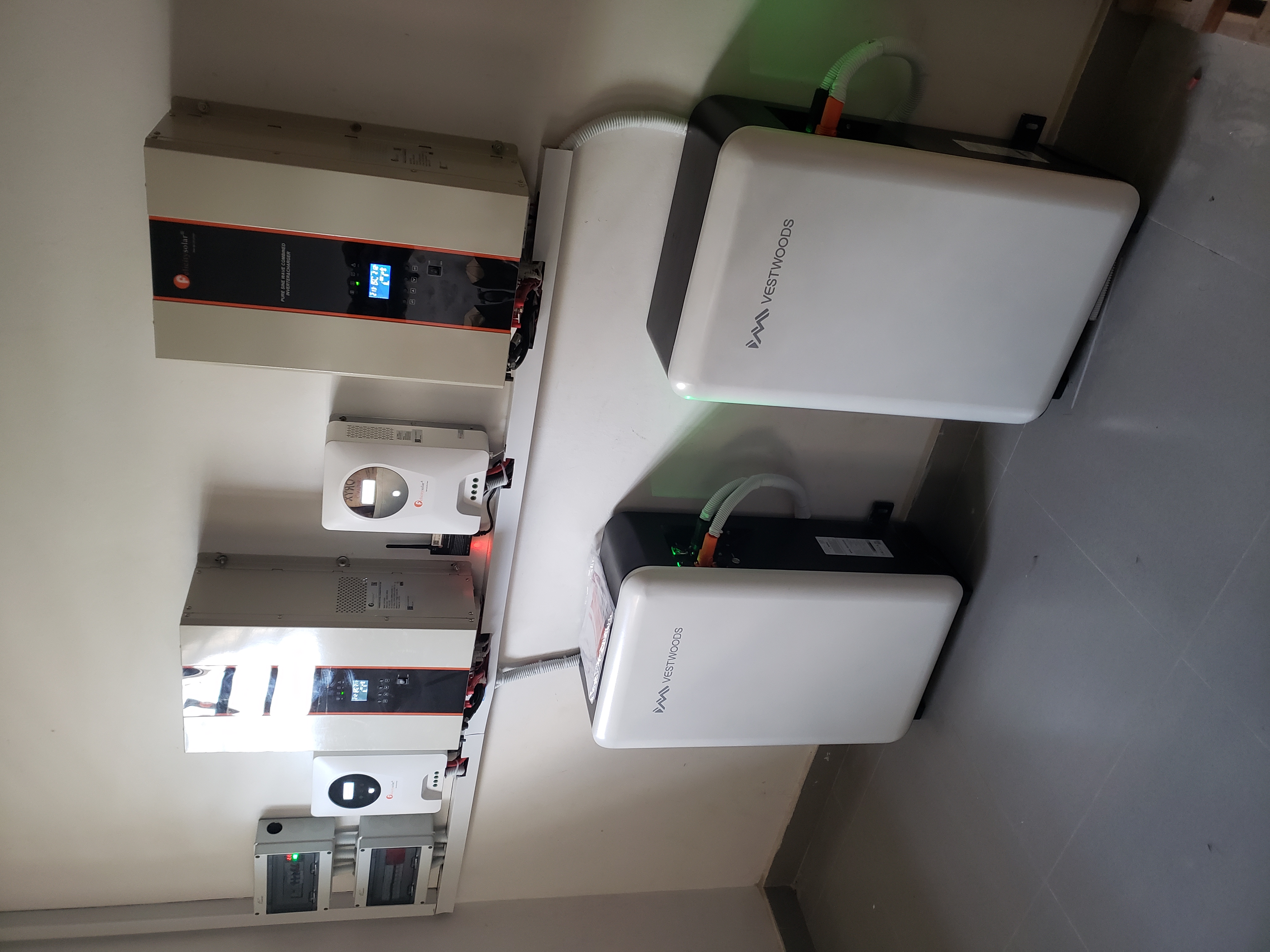 30kW Commercial Solar System - View 1